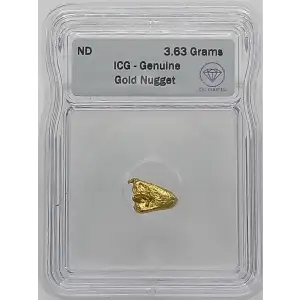 Gold Nugget 3.63 Grams 20.3K