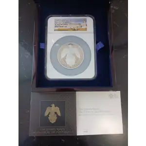 The Queen's Beasts 5 oz Silver Falcon of the Plantagenets