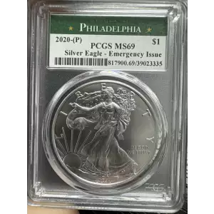 2020-(P) PCGS MS69 Emergency Issue