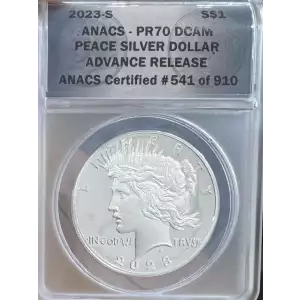 Peace Silver Dollar