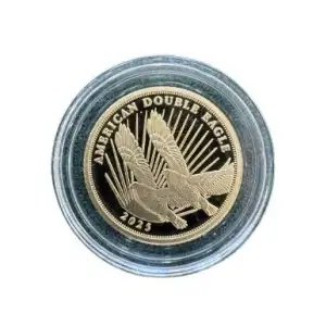 2025 Cook Islands $2 American Double Eagle 1/4 oz (Gold plated)