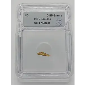Gold Nugget 0.85 Grams 22.6K