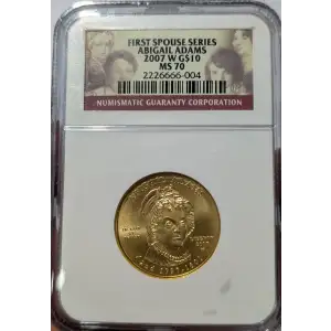 2007 ABIGAIL ADAMS FIRST SPOUSE SERIES