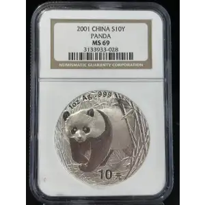 Chinese 1oz Silver Panda
