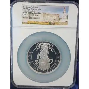 The Queen's Beasts 5 oz Silver Yale of Beaufort (2)