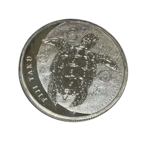 2013 Fiji 1 oz Silver $2 Taku Coin (Minor toning) (2)