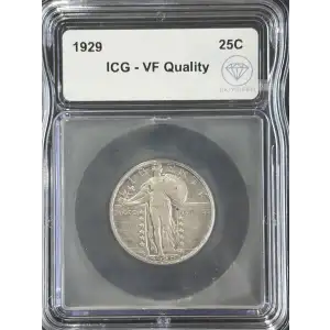 Quarter Dollars---Standing Liberty