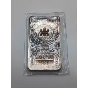 10 oz Royal Canadian Mint (RCM) Silver Bar (Toned)