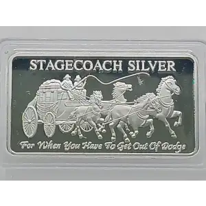 Stagecoach 1 oz Silver Bar Divisible 4 x 1/4 oz Fractional Bullion (2)