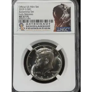 Half Dollars---Kennedy 1971-Present -Copper-Nickel- 0.5 Dollar