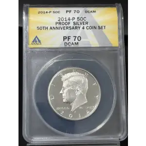 Half Dollars---Kennedy- Post 1970 Silver- 0.5 Dollar