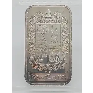 1974 Fathersday Day 1 oz Silver Bar Madison Mint VINTAGE