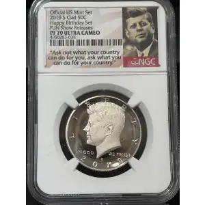 Half Dollars---Kennedy 1971-Present -Copper-Nickel- 0.5 Dollar