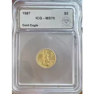 $5 American Gold Eagle 1/10 oz
