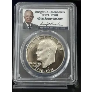 Eisenhower Silver Dollar (1971-1978) - 40% Silver