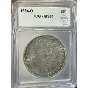 1884-O Morgan Dollar ICG MS61 IDC Verified (2)
