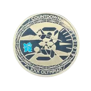 2009 Great Britain 5 Pounds Olympics Countdown (3) (2)
