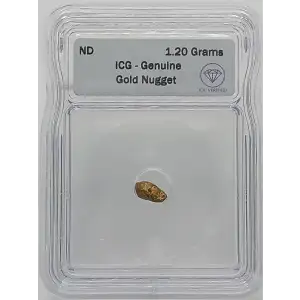 Gold Nugget 1.20 Gram 22.6K