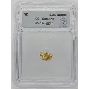 Gold Nugget 1.21 Grams 22.1K
