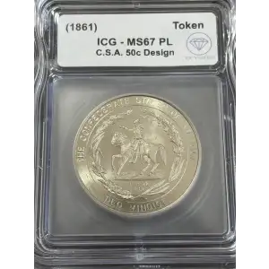 C.S.A Half Dol. Token