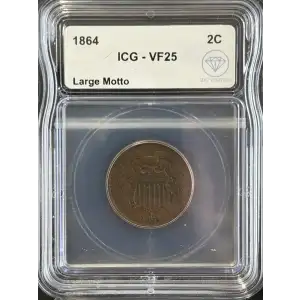 Two cent pieces-Two cent pieces 1864-73 -Copper