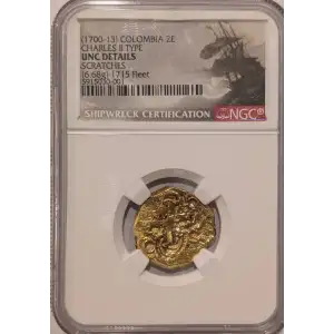 500C 2000 Central Bank Anniversary 1715 Fleet (6.68g) 300th Anniversary Find