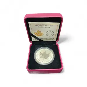 1oz 2014 $5 Commemorative Silver Maple - Proof Box and COA | Royal Canadian Mint (2)