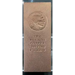 Two Pound Buffalo Copper Bar  (2)