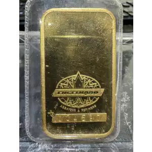 2 oz Engelhard Industries Canada Gold Bar - Vintage (Scotiabank Maple)