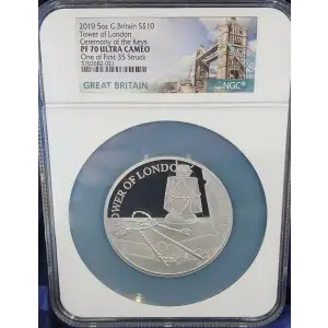 Tower of London 5 oz Silver Ceremony of the Keys (2)