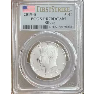 2019-S 50C Silver First Strike, DCAM (2)