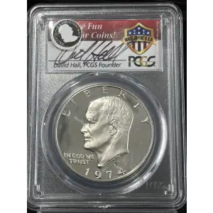 Eisenhower Silver Dollar (1971-1978) - 40% Silver