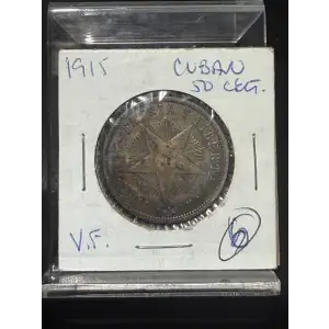 Cuban Silver Cuarenta Centavos (2)