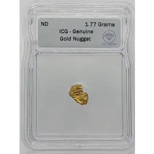 Gold Nugget 1.77 Gram 19.7K