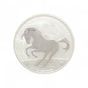 2017 1oz Silver Australian Stock Horse