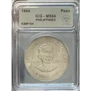 PHILIPPINES Silver PESO