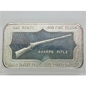 Winchester 1 oz Silver Bar VINTAGE Model 94 Ranger [DUPLICATE for #564175] (2)