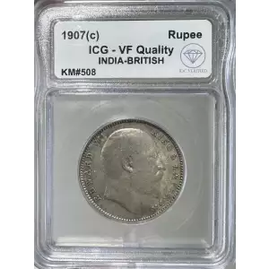 INDIA-BRITISH Silver RUPEE