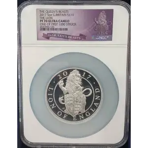 The Queen's Beasts 5 oz Silver The Lion (2)
