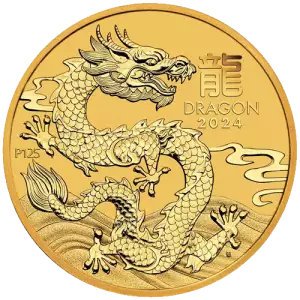 2024 1/10oz Australian Perth Mint Gold Lunar III: Year of the Dragon (3)