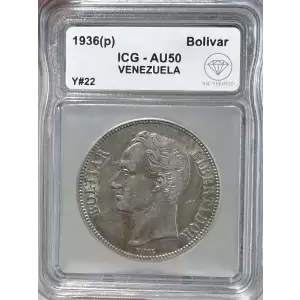 VENEZUELA Silver BOLIVAR (Gram 5) (2)