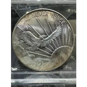 Vintage 1 oz Silver South East Refining Panama City, Florida Round