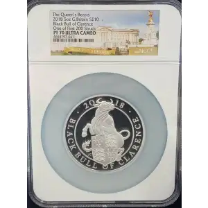 The Queen's Beasts 5 oz Silver Black Bull of Clarence (2)