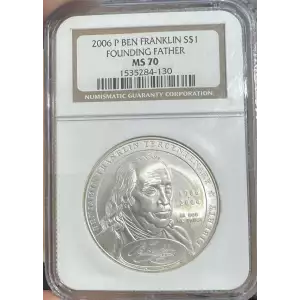 2006 BENJAMIN FRANKLIN FOUNDING FATHER ULTRA CAMEO (2)