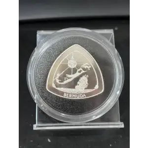 1996 Bermuda Triangle 20 g Sterling Silver Proof Coin (2)