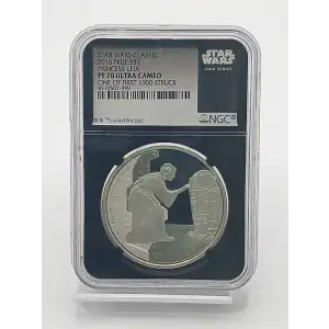 2016 Niue S$2 Star Wars Classic PF70 UC 1 of First 1000 Struck - Princess Leia  (2)