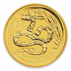 2013 1/2oz Australian Perth Mint Gold Lunar II: Year of the Snake (3)