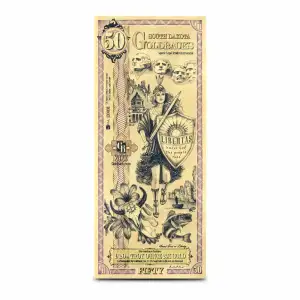 South Dakota 50 Goldback Note