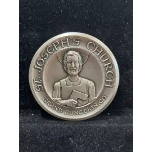 St. Joseph's Church, Faith 2.7 oz Round (PR-Z33)