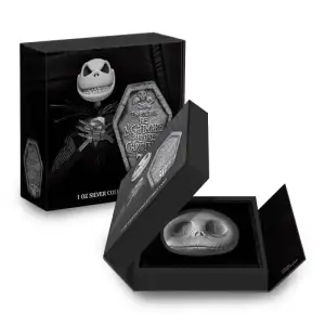 The Nightmare Before Christmas 30th Anniversary 1oz Silver Coin